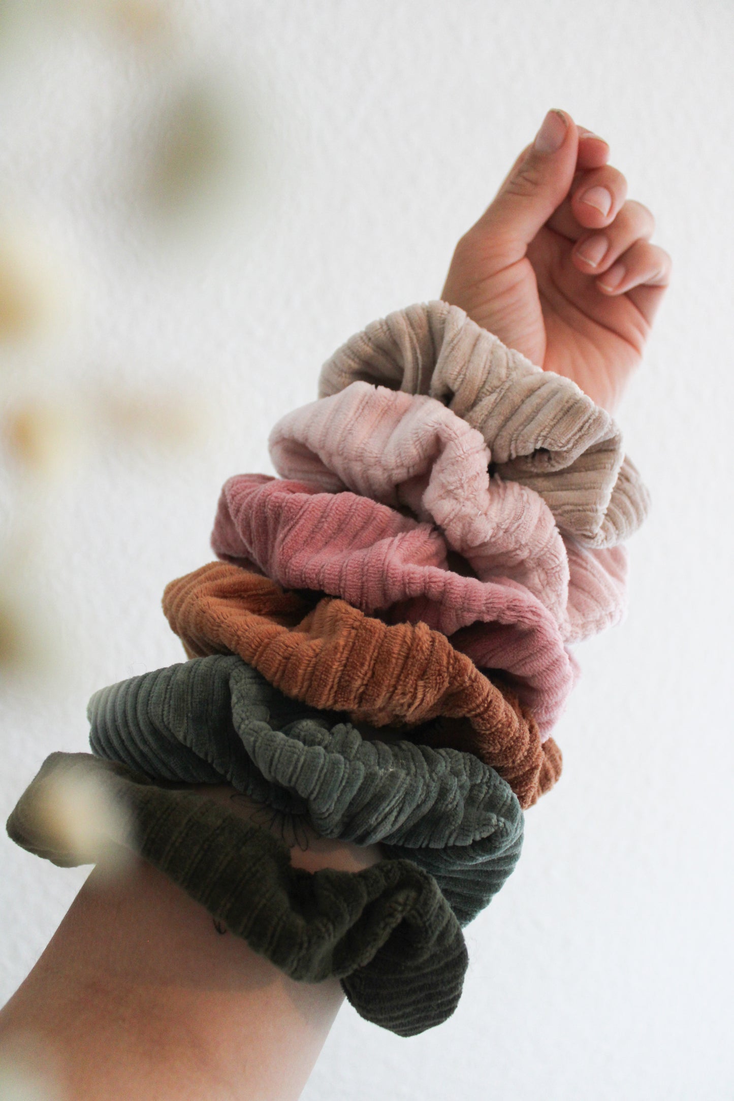 Scrunchie aus Cord