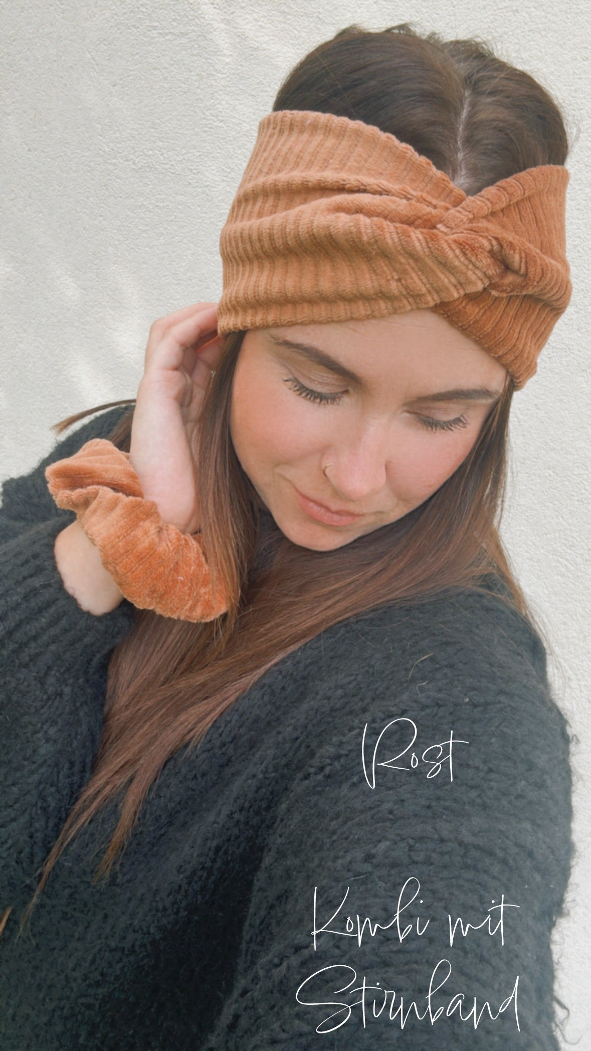 Scrunchie aus Cord