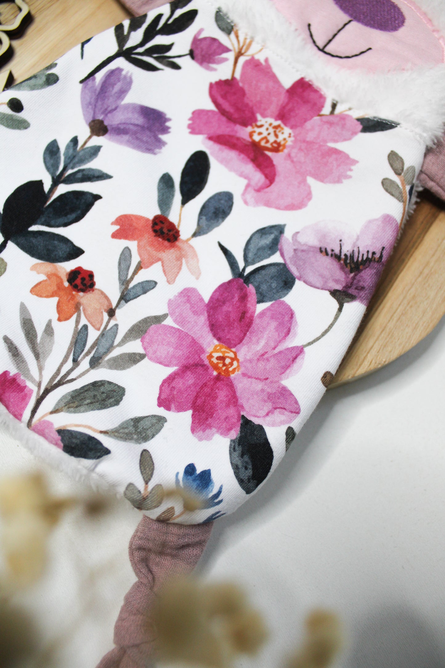 Kuscheltuch / Schmusetuch „Bärchen“ – Baby Einzelstück