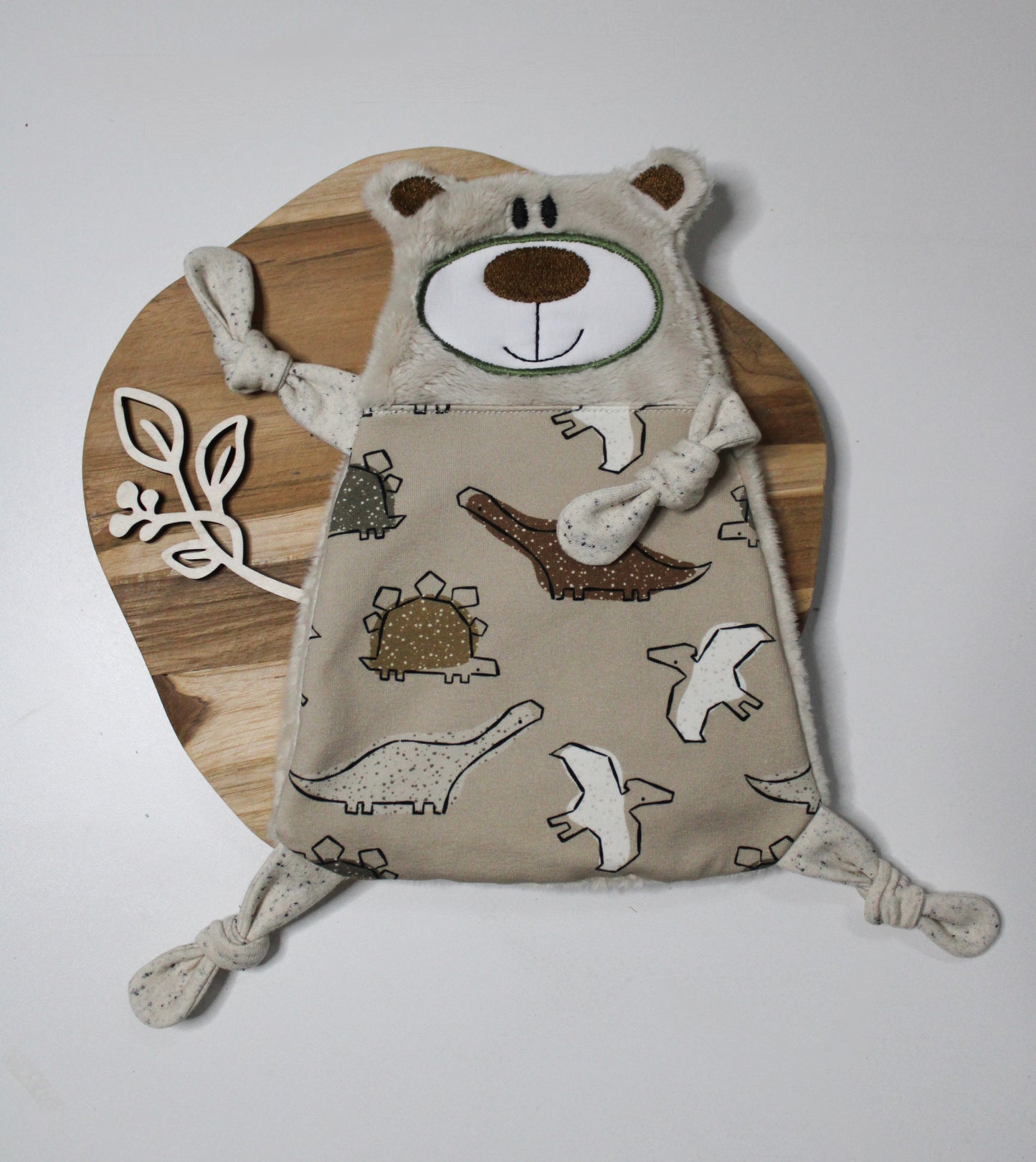 Kuscheltuch / Schmusetuch „Bärchen“ – Baby Einzelstück