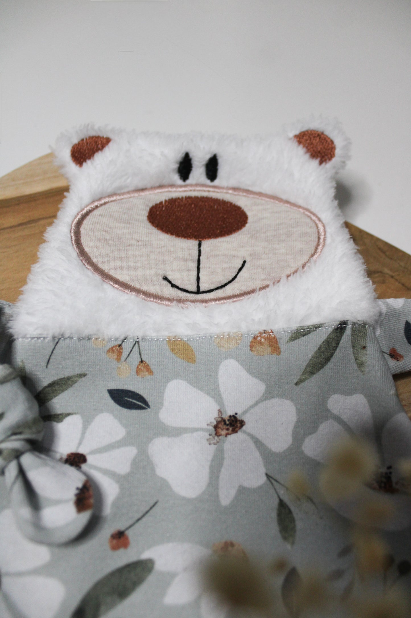 Kuscheltuch / Schmusetuch „Bärchen“ – Baby Einzelstück