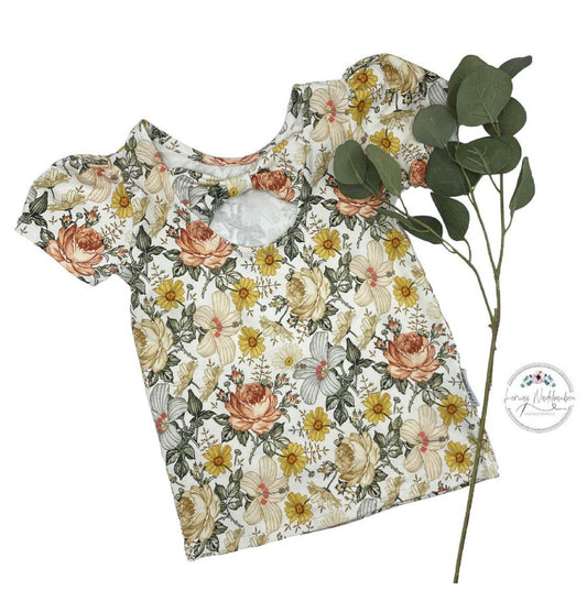 Schleifen Shirt kurzarm